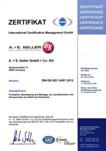 DIN EN ISO 14001:2015